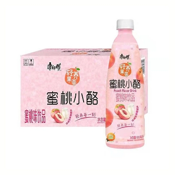 图片 康师傅（蜜桃小酪）500ml 1瓶,1*16瓶