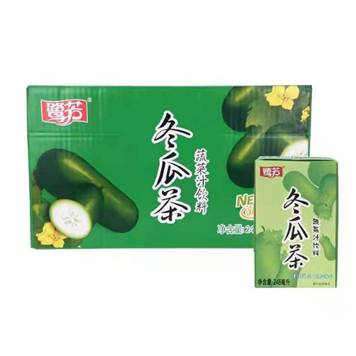 图片 鹭芳（冬瓜茶）248ml 1盒,1*24盒