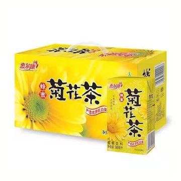 图片 惠尔康（菊花茶）248ml（盒）1盒,1*24盒