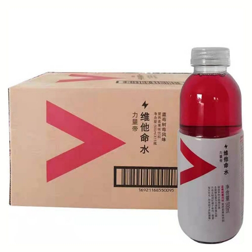 图片 维他命水（蓝莓树莓）500ml 1瓶,1*15瓶