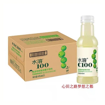 图片 水溶C100（青皮桔）445ml1瓶,1*15瓶