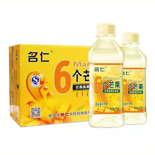 图片 名仁（6个芒果）375ml1瓶,1*24瓶