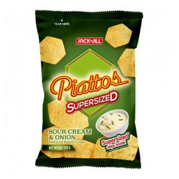 图片 Piattos Sour Cream 170g, PIA17