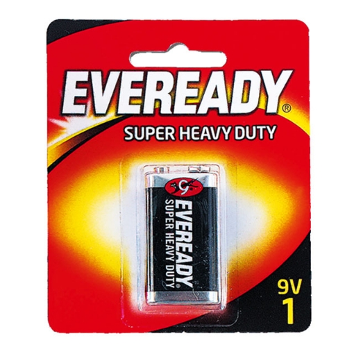 图片 Eveready Battery Black 9V, EVE20B