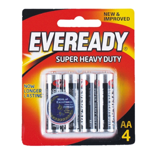 图片 Eveready Battery Black AA4, EVE22B