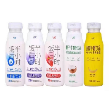 图片 新希望维美牛奶味（苹果、蓝莓、草莓、椰子、香蕉）300ml，1瓶，1*15瓶