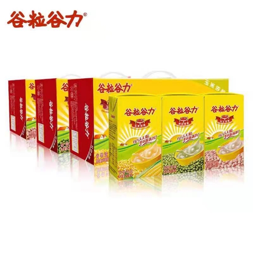 图片 Grain Power, 风味（红豆、燕麦、绿豆、黑芝麻、玉米、花生）250ml