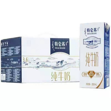 图片 特仑苏纯牛奶250ml，1盒，1*12盒