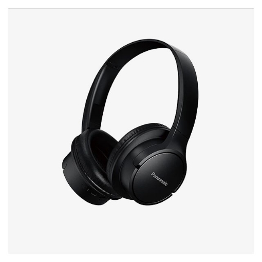 图片 Panasonic RB-HF520BE-K Bluetooth Over Headphone, RB-HF520BE-K