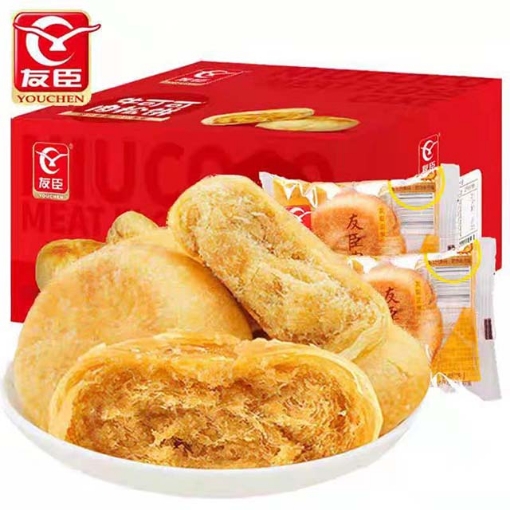 图片 友臣肉松饼,1盒，1盒约70