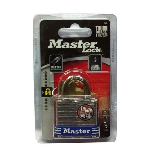 图片 Master Lock No. 3D 40mm Laminated Padlock