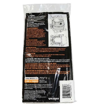 Ridgid VF3502 Dust Bags/Filter Bag fits for 12/16 Gallon