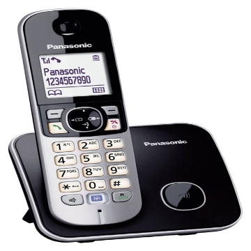 图片 Panasonic KX-TG6811CX5 Single Handset Telephone, KX-TG6811CX5