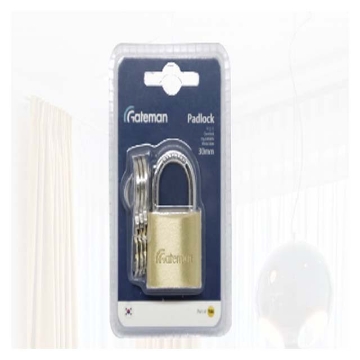 图片 Gateman 30mm Brass Padlock, GM30