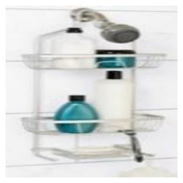 图片 Zenith Never Rust Aluminum Shower Caddy