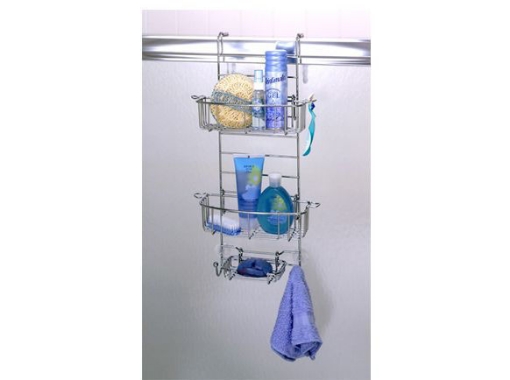 图片 Zenith Over the shower door caddy chrome