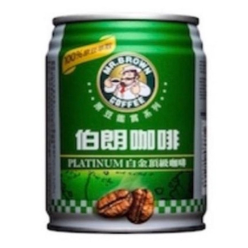 图片 布朗咖啡白金高级咖啡240ML