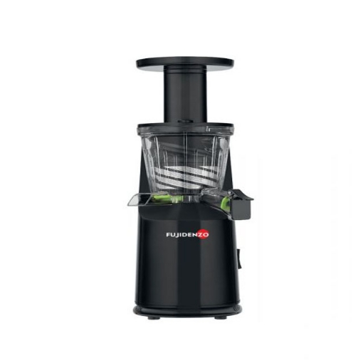 Fujidenzo Slow Juicer (Black), 150W, 60RPM, Stainless Steel Filter, Anti-slip rubber feet , Anti-drip feature, SJ44WB