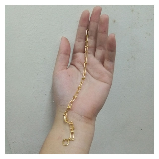 图片 18K - Saudi Gold Jewelry Chain & Link Bracelet