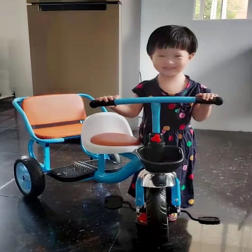 图片 Two Seater Tandem Tricycle Bike for Children, STTBC2