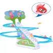 图片 Children's Assembling Piggy Climbing Stairs with Automatic Track Slides Puzzle Toy, CTAPCSP