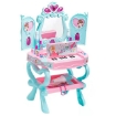 图片 Girl's Intelligent Induction Piano Dresser with Makeup Game Set, GIIPD