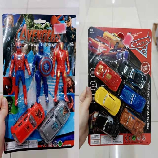 图片 Car Toys 6Pcs and Avenger with Car Set Toys, CT6AC