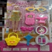 图片 Girl's Doll with Makeup Accessories Set, GDMAS