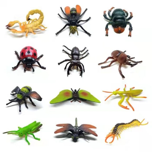 图片 Kid's Realistic Mystical Insect Figure Toys Set, KDRMIT