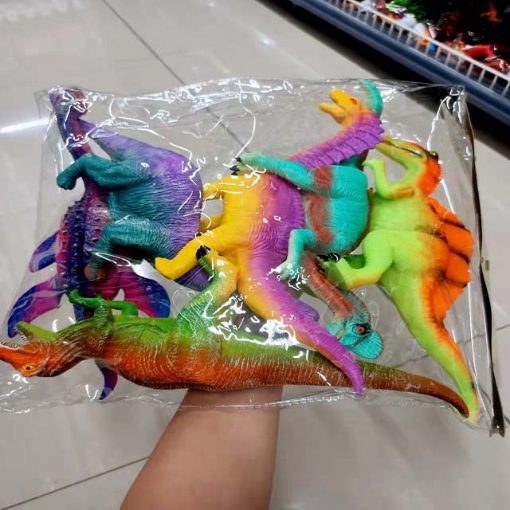 图片 Kid's Simulation Dinosaur Figure 6pcs Large for Children,  KSDF6