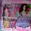 图片 Barbie Doll Set with Clothes and 2 Barbie Doll for Girls, BDSC2