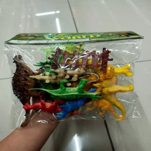 图片 Kid's Simulation Dinosaur Figure Set for Children,  KSDFS