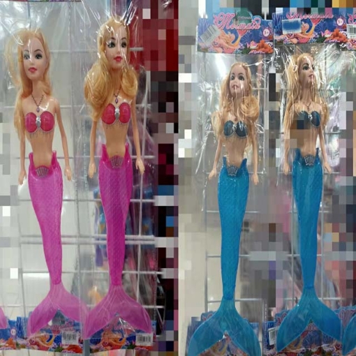 图片 Kid's Mermaid Doll Toy for Girls, KMDTG