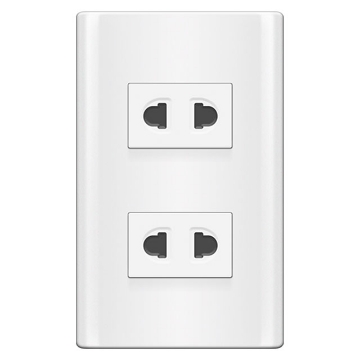 2 Gang Outlet Set