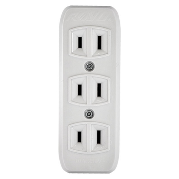 3 Gang Spring Loaded Outlet