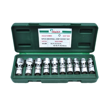 图片 Hans 10 Pcs. Universal Joint Socket Set