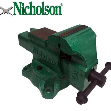 Nicholson 4" Bench Vise with Swivel Base