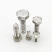 图片 304 Stainless Steel Hexagonal Hex Head Cap Screw, Hex Caps screw bolt, m4,m5,m6,m8,m10,m12,m14,m16,m18,m20,m22,m24,27,m30,m36 