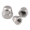 图片 304 Stainless Steel Cap Nut Metric Size M3,M4,M5,M6,M8,M10,M12,M14 Acorn Hex Cap Nuts, Metric Thread Dome Head Nuts Plain Finish, STCAPNUTM