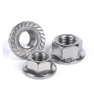 图片 304 Stainless Steel Flange Nut - Metric Size M5 M6 M8 M10 M12 M16 ,FLGBM