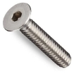 图片 304 Stainless Steel Allen Flat Head Socket Screws - Inch Size 2-56, 4-40, 5-40 6-32, 8-32, 10-32, 3/16, 1/4, 5/16, 3/8, 1/2, STAFHI