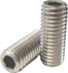 图片 304 Stainless Steel Hex Allen Head Socket Set Screw Bolts with Internal Hex Drive, Allen Socket Set Screws, Size In Inches