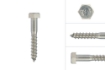 图片 304 Stainless Steel Self Tapping Screw Hex Head (Metal Screw), STSHH