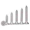 图片 304 Stainless Steel Self Tapping Screw Flat Head (Metal Crew)