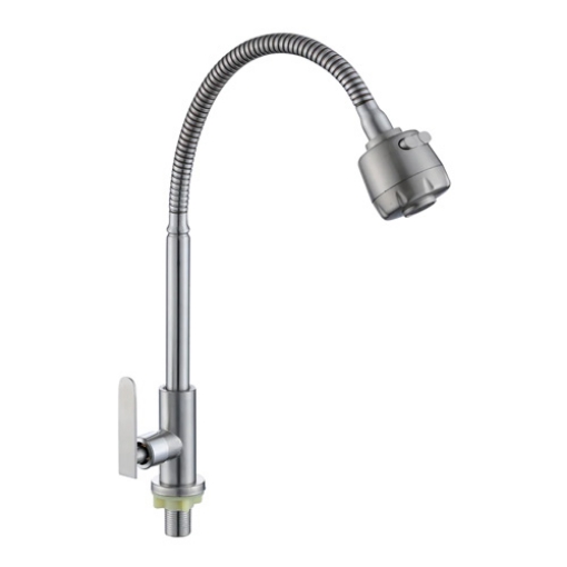 图片 AXIS PILLAR TAP GOOSE NECK FLEXIBLE HEAD,STAINLESS STEEL-YARRA AXS01FD252S 