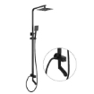 图片 AXIS ON-WALL SHOWER BAR SET SQUARE MATTE BLACK AXS53S300B