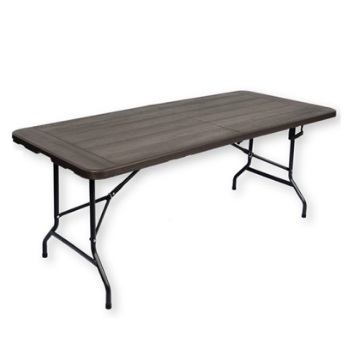 图片 HOMER 6FT. WOOD GRAIN FOLDING TABLE HOMHQM180