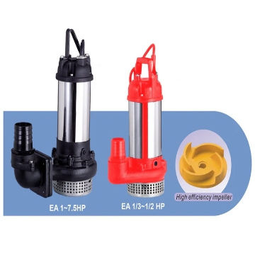 图片 EVERGUSH SUBMERSIBLE WASTE WATER PUMP EA-30, EA75T