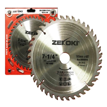 图片 ZEKOKI CIRCULAR SAW BLADE FOR WOOD ZKK-CSBW-040040