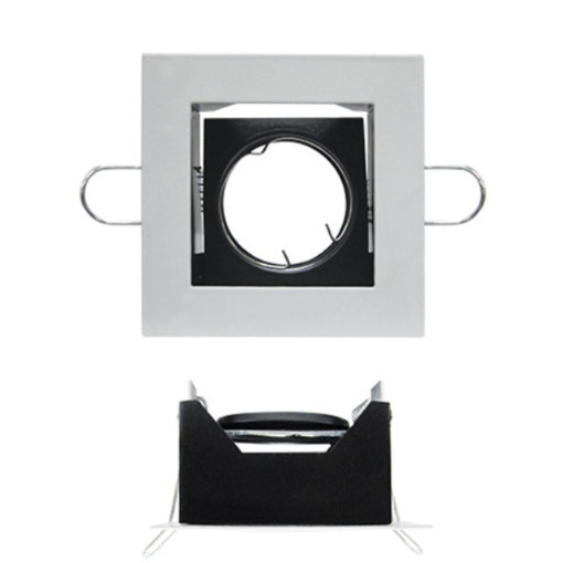 图片 FIREFLY Lighting Square Recessed Type MR16 Fixed Recessed Lamp - FD671WH3.5